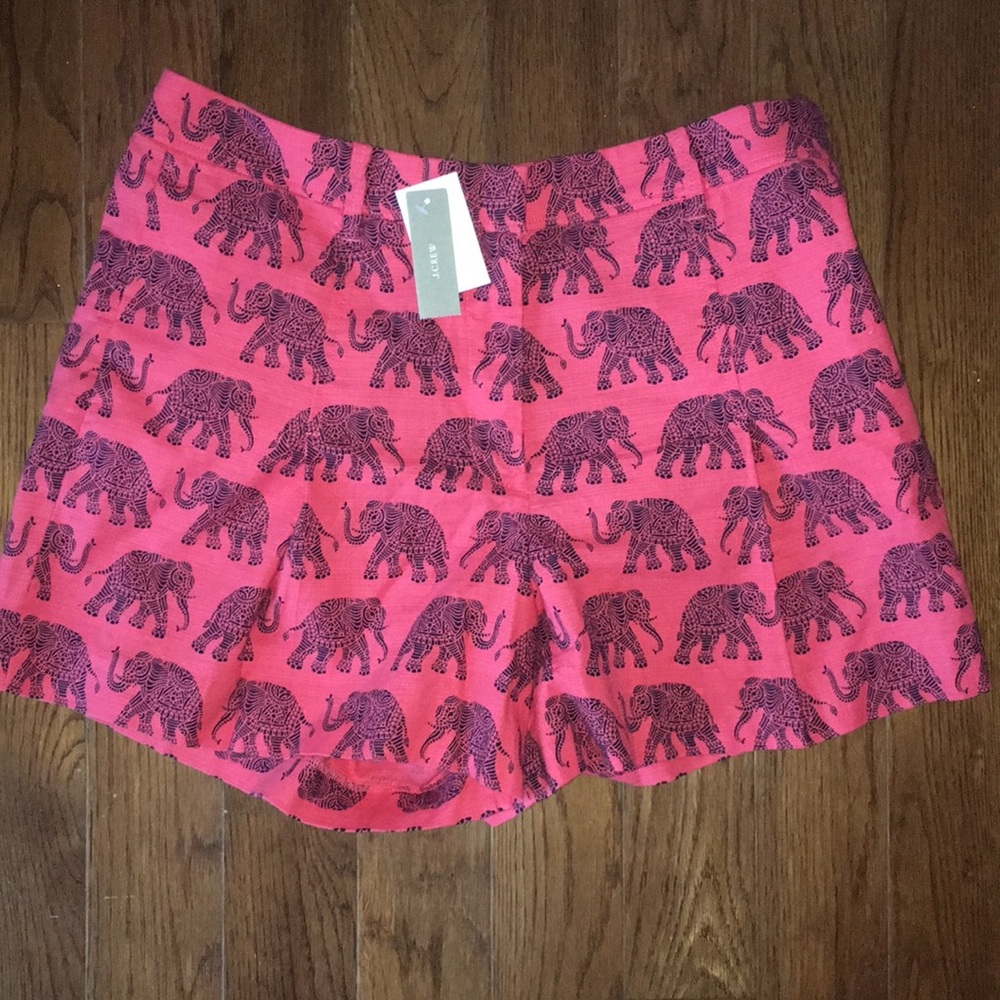 NWT J. Crew Linen Shorts!